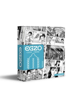 Prezerwatywy z fakturą wypustkami egzo tought cat